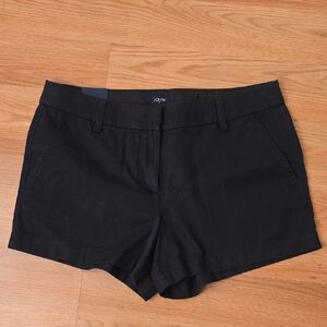 J. Crew Black Bermuda 3 1/2" Shorts Size 8